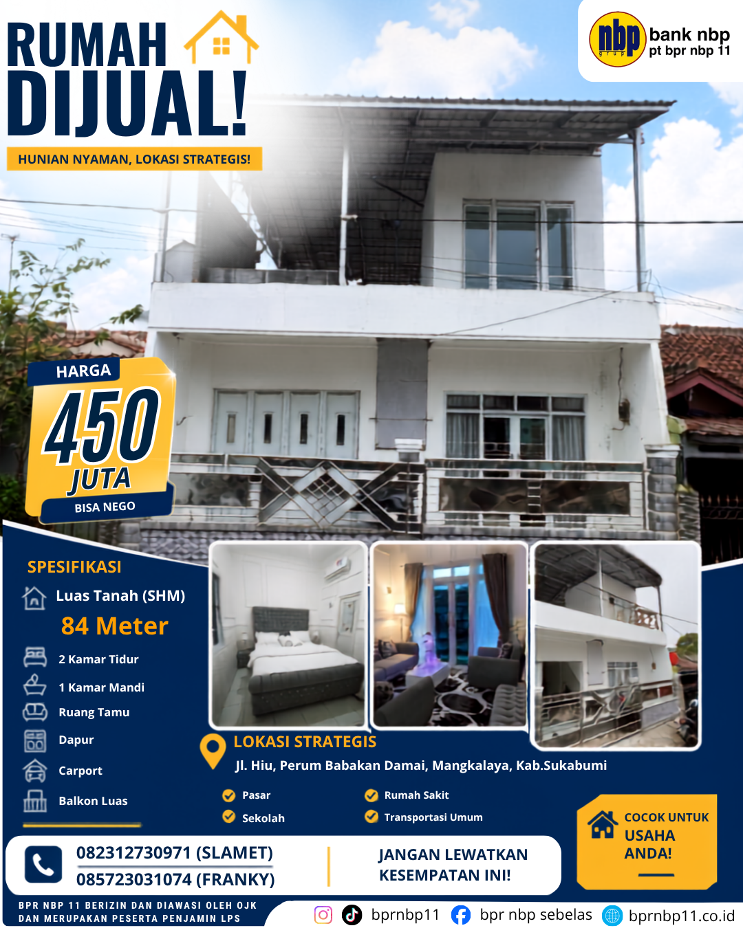 Rumah Minimalis Siap Huni